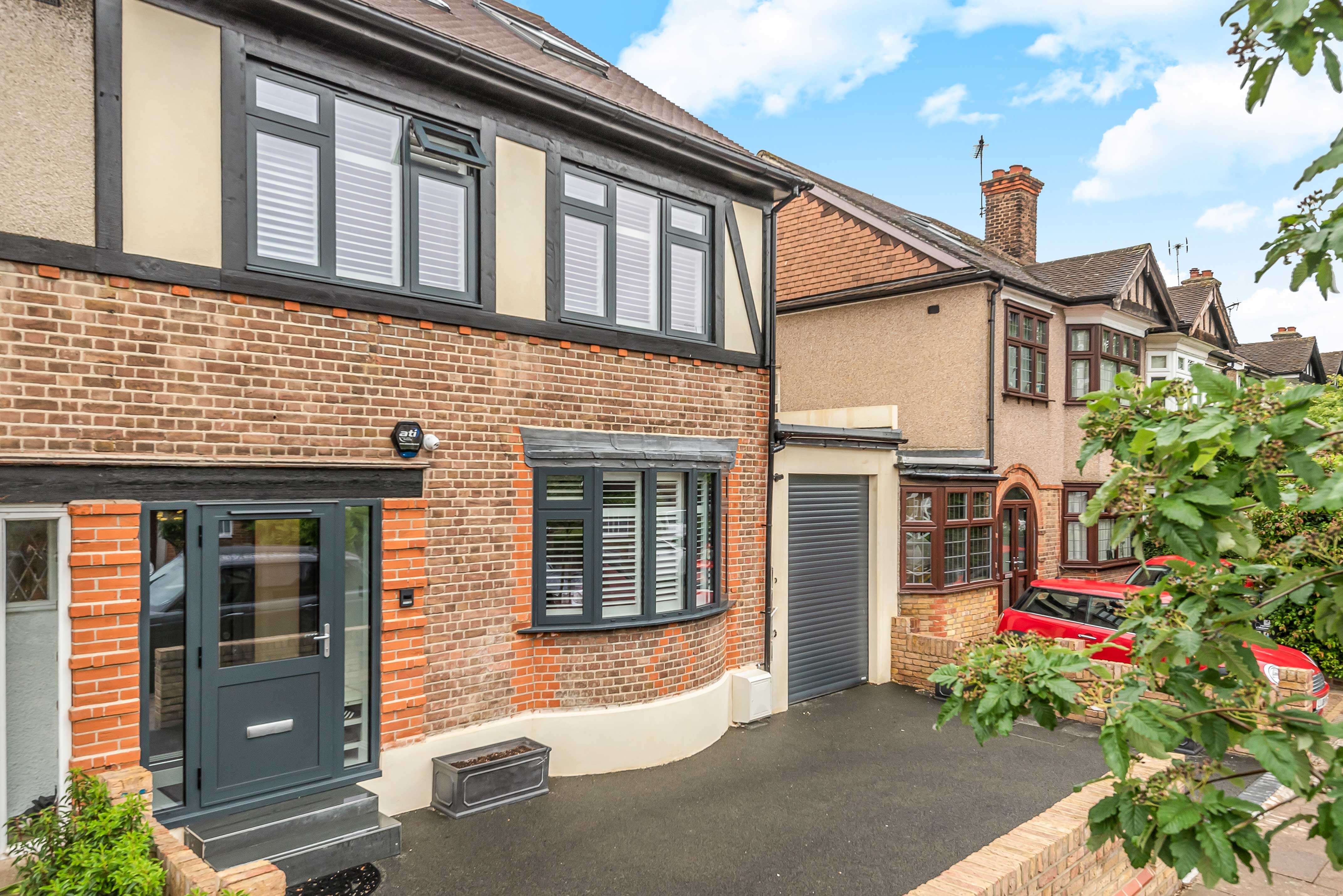 Completed house extension and refurbishment, Southdown Avenue project